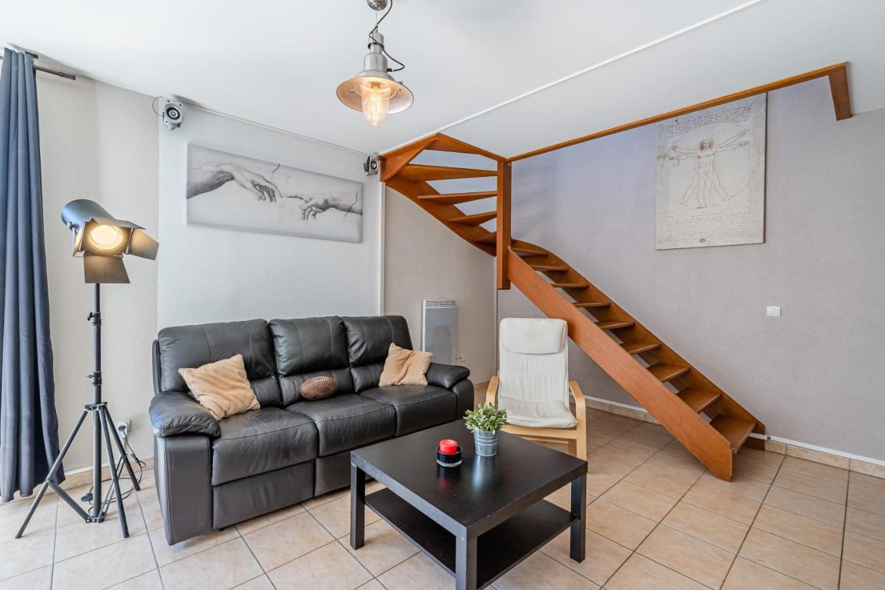 مارسيليا La Joliette; Duplex 2 Chambres, Parking Inclus+ Terrasse+ Ascenseur المظهر الخارجي الصورة