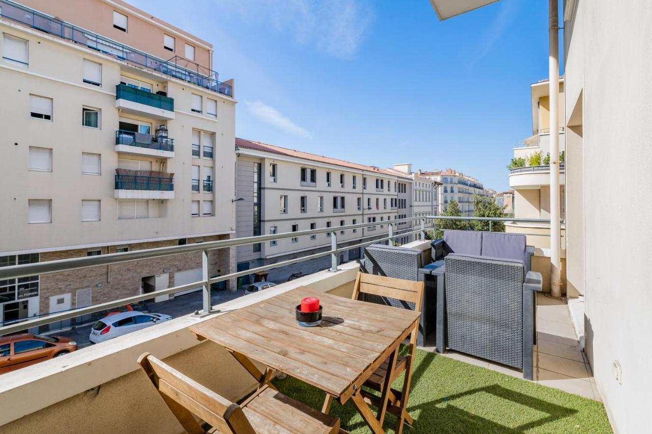 مارسيليا La Joliette; Duplex 2 Chambres, Parking Inclus+ Terrasse+ Ascenseur المظهر الخارجي الصورة
